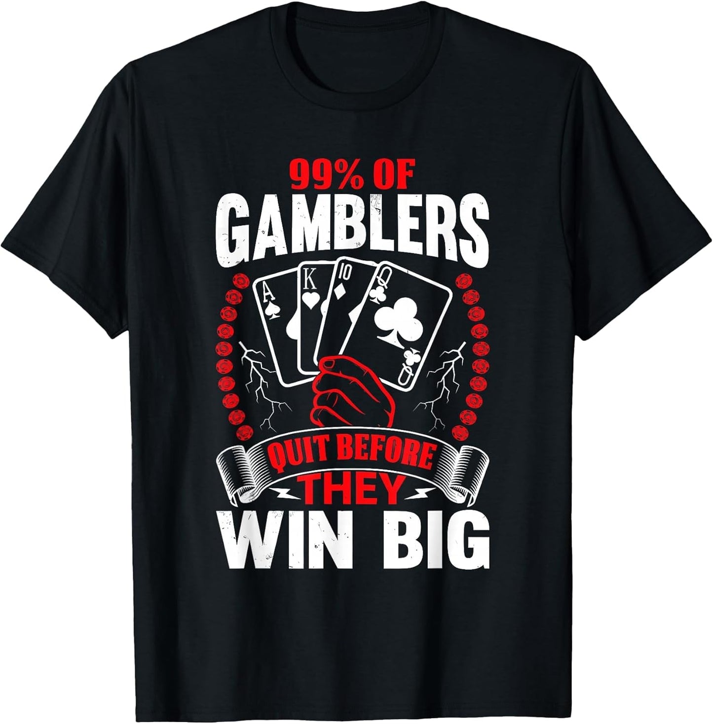 99% of Gamblers Quit Before They Win Big Funny