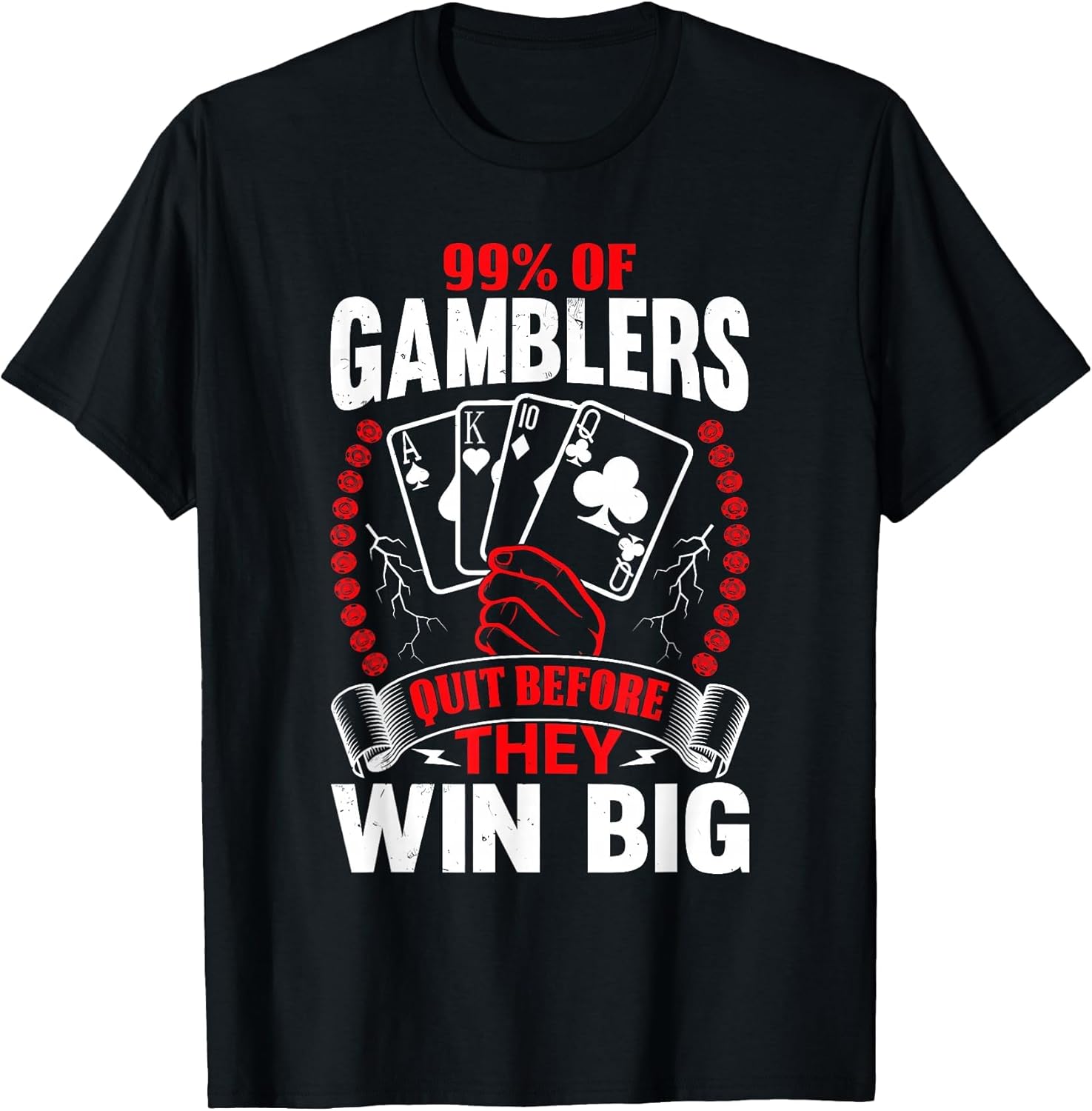 99% of Gamblers Quit Before They Win Big Funny