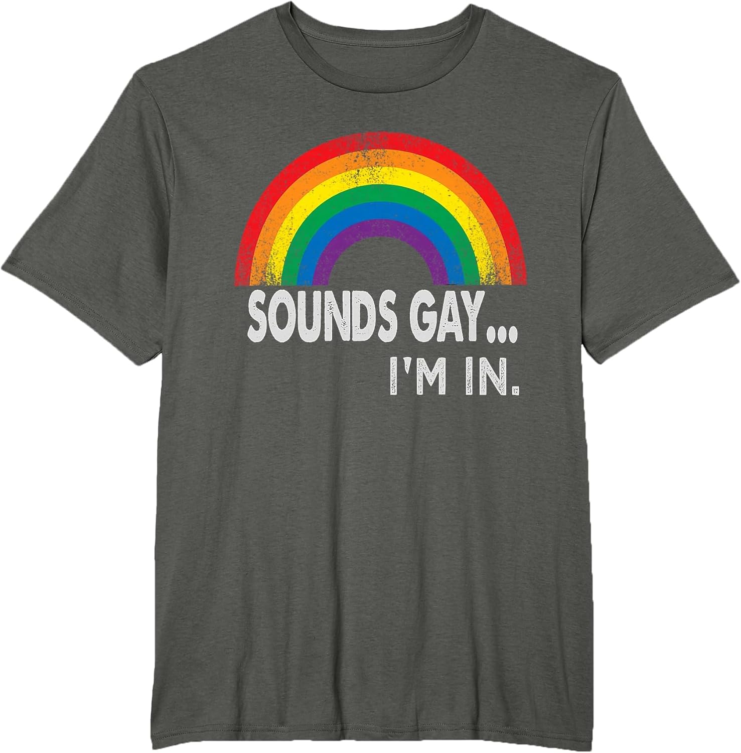 Sounds Gay I'm in with Rainbow Proud LGBTQ Gay Rights