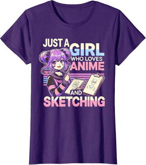Just A Girl Who Loves Anime and Sketching, Otaku Anime