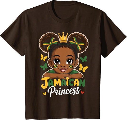 Cute Jamaican Princess Jamaica Girl Crown Bow for Girls