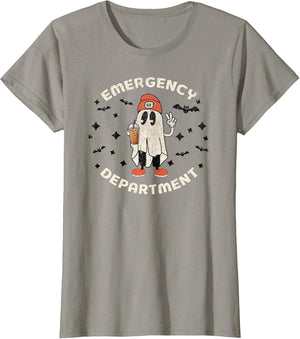 Halloween Emergency Department Ghost ER Nurse Tech ED Nurse