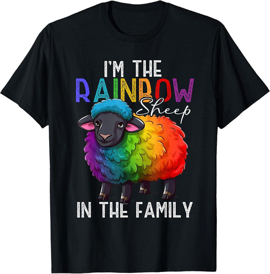 I'm The Rainbow Sheep in The Family for Black LGBTQ Pride