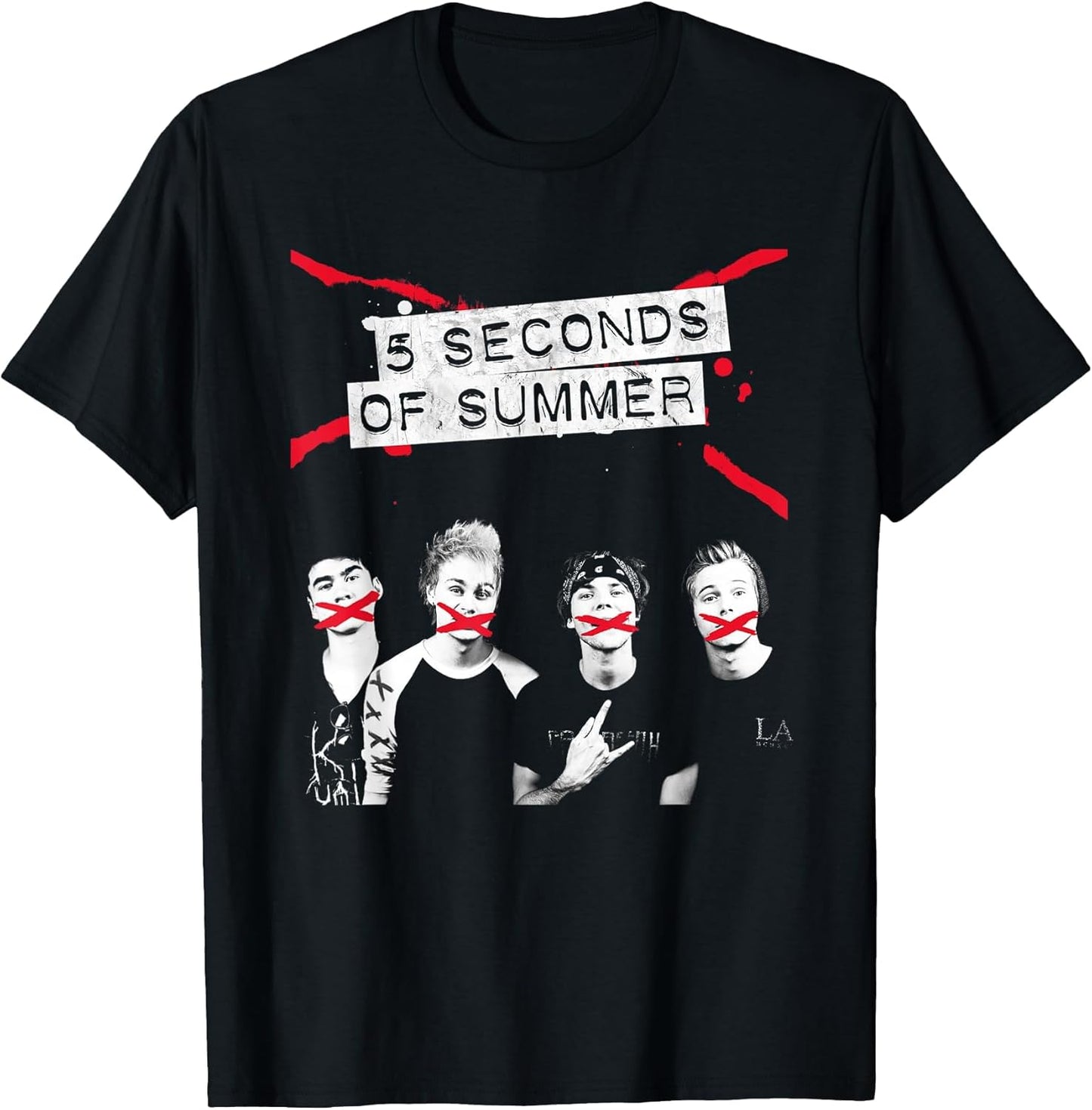 5 Seconds of Summer Crossed Lines