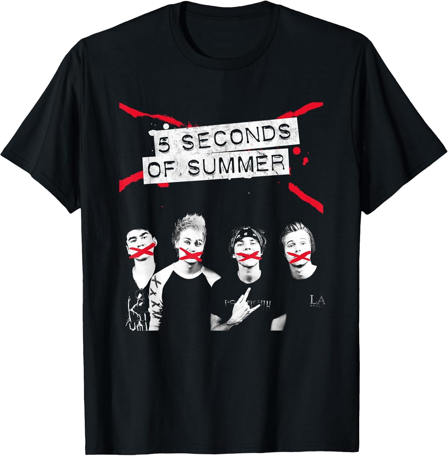 5 Seconds of Summer Crossed Lines