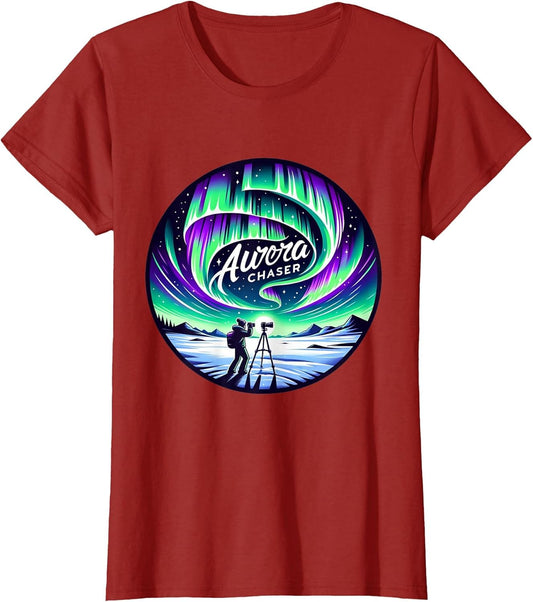 Polar Light Aurora Chaser Alaska Wilderness Aurora Borealis