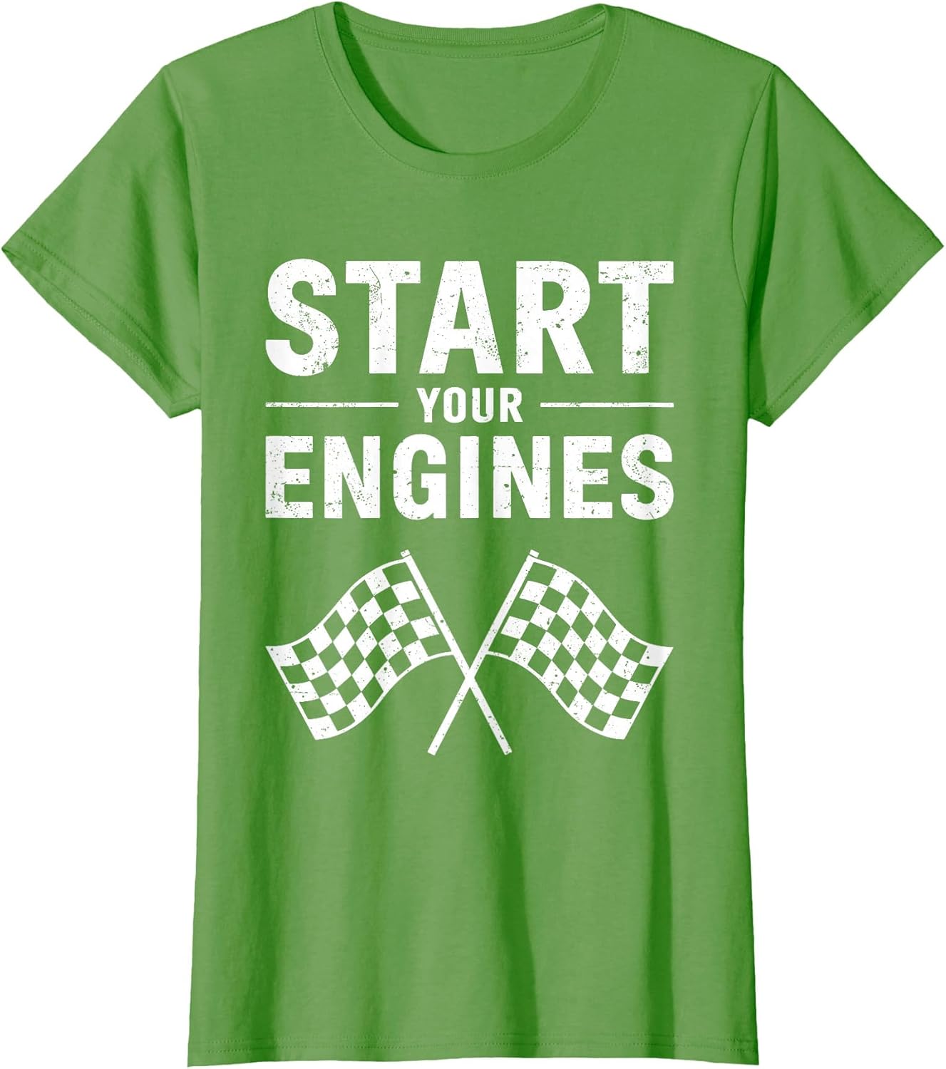 Start Your Engines Shirt Checkered Flag Men Women Racing Day