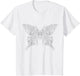 Butterfly Mandala for Children to Paint and Color in