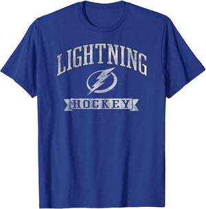 Tampa Bay Lightning Vintage Hockey Royal Officially Licensed