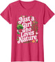 Just A Girl Who Loves Nature Quote A Girl Who Loves Nature