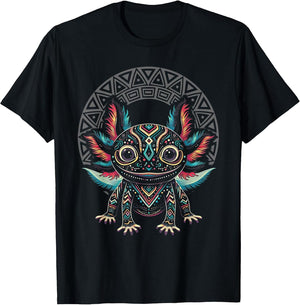 Axolotl Art Mexico Aztec Mexican Amphibian Salamander