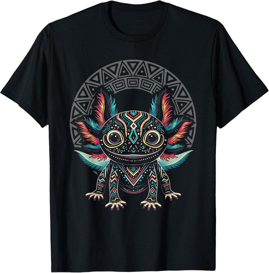 Axolotl Art Mexico Aztec Mexican Amphibian Salamander