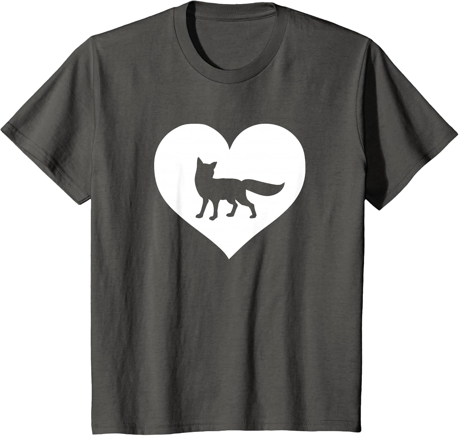 A Cute Purple or Pink Fox , Youth, Asphalt Grey, 2T
