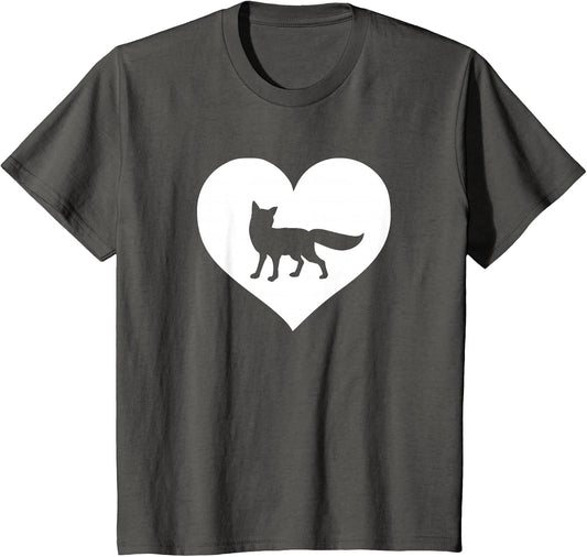 A Cute Purple or Pink Fox , Youth, Asphalt Grey, 2T
