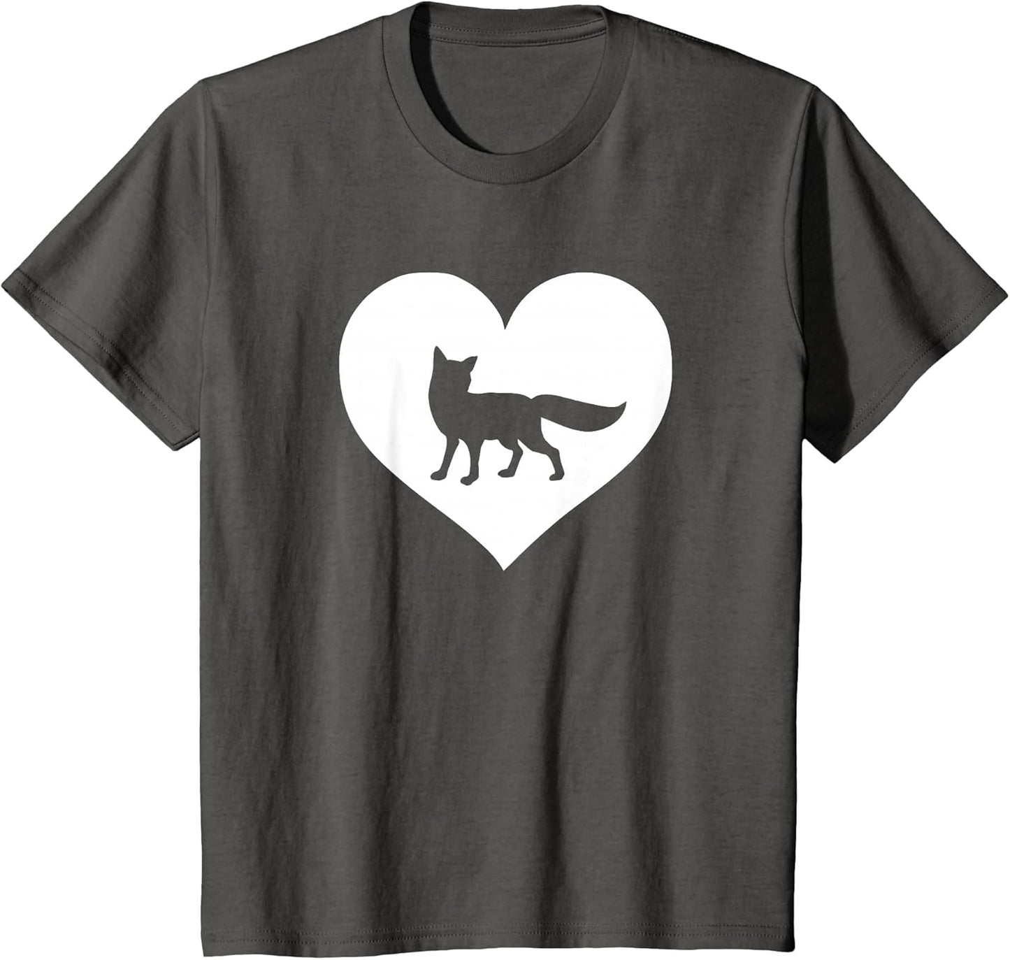 A Cute Purple or Pink Fox , Youth, Asphalt Grey, Small