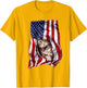 USA American Flag Cat Kitty Kitten Shirt Funny 4th July Gift
