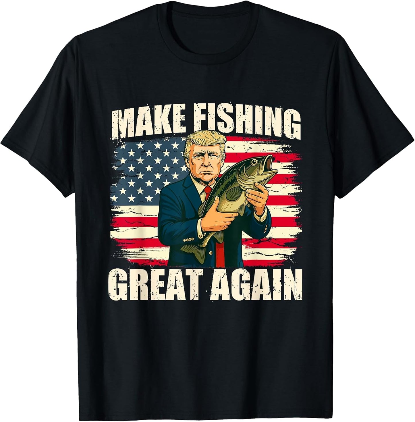 Make Fishing Great Again - Fishing Lover Fisherman Angler