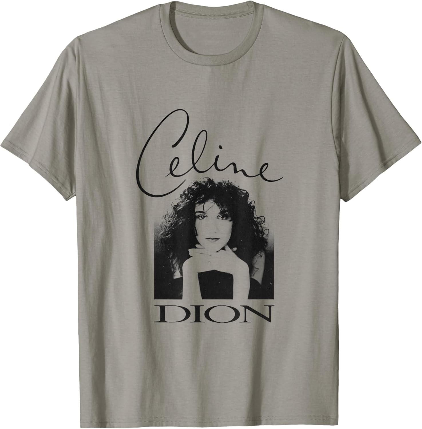 Official Celine Dion Black and White Photo
