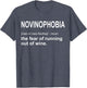 Novinophobia Funny Wine Gag