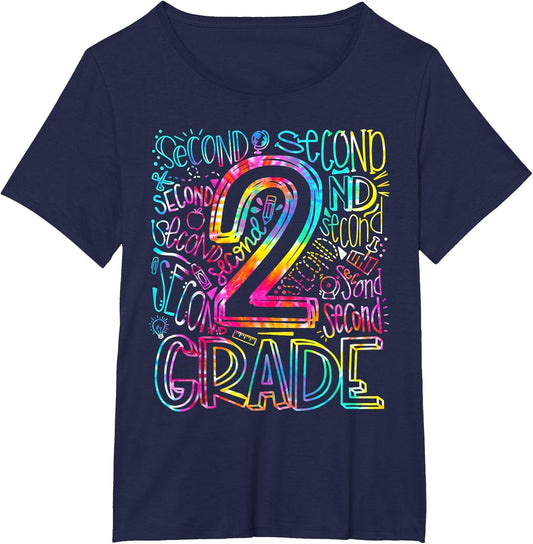 Tie Dye 2nd Grade Typography Team Second Grade Teacher