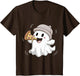 Cute Ghost Eating Pizza Lovers Spooky Halloween Costume