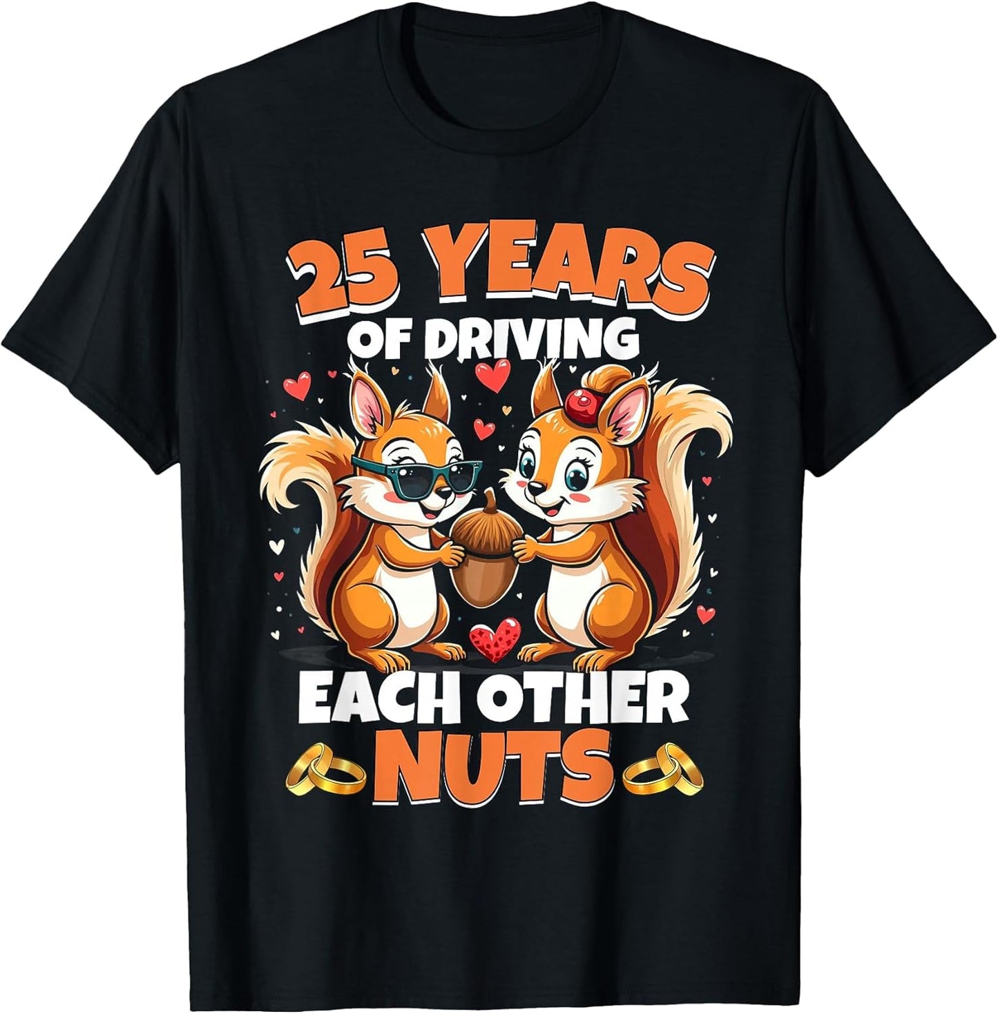 25th Wedding Anniversary 25 Years of Driving Each Other Nuts