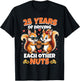 25th Wedding Anniversary 25 Years of Driving Each Other Nuts