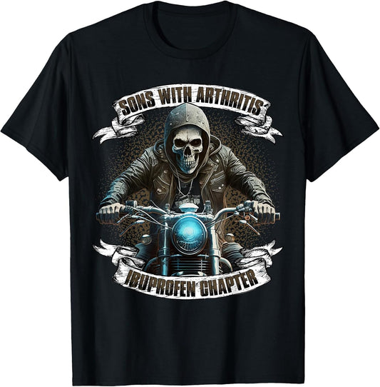 Sons with Arthritis Ibuprofen Chapter Motorcycle Biker