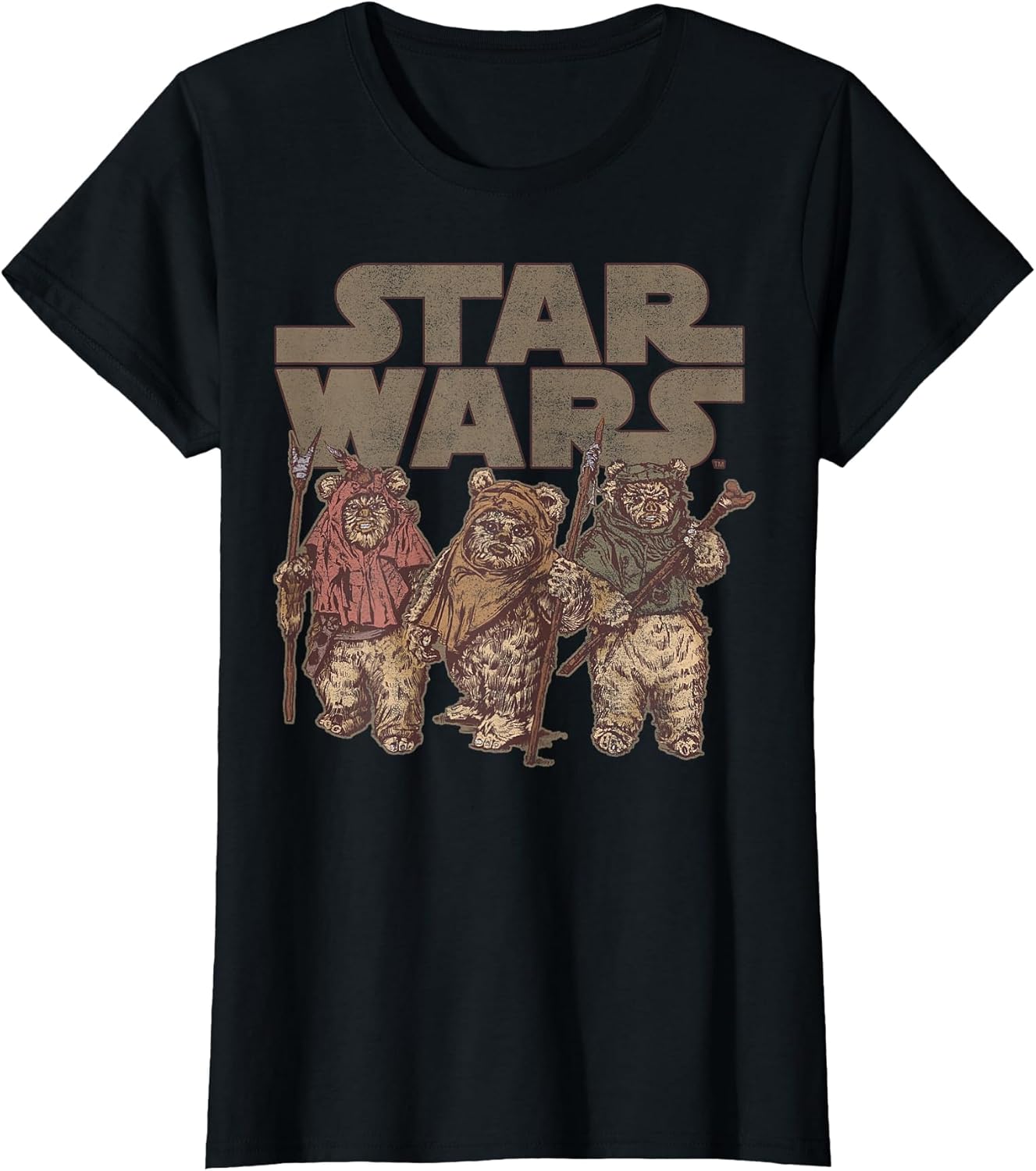 Star Wars Ewok Group Shot Logo
