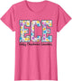 Retro ECE Early Childhood Educator Boho Floral ECE Teacher