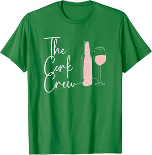 Cork Crew Funny Matching Winery Tour & Wine Party Wine Lover