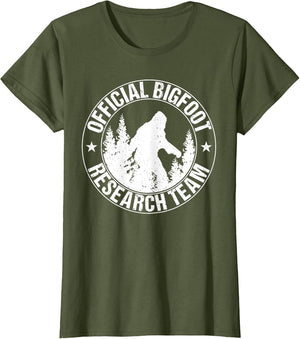 Bigfoot Research Team Cool Saying Sasquatch Funny Graphic