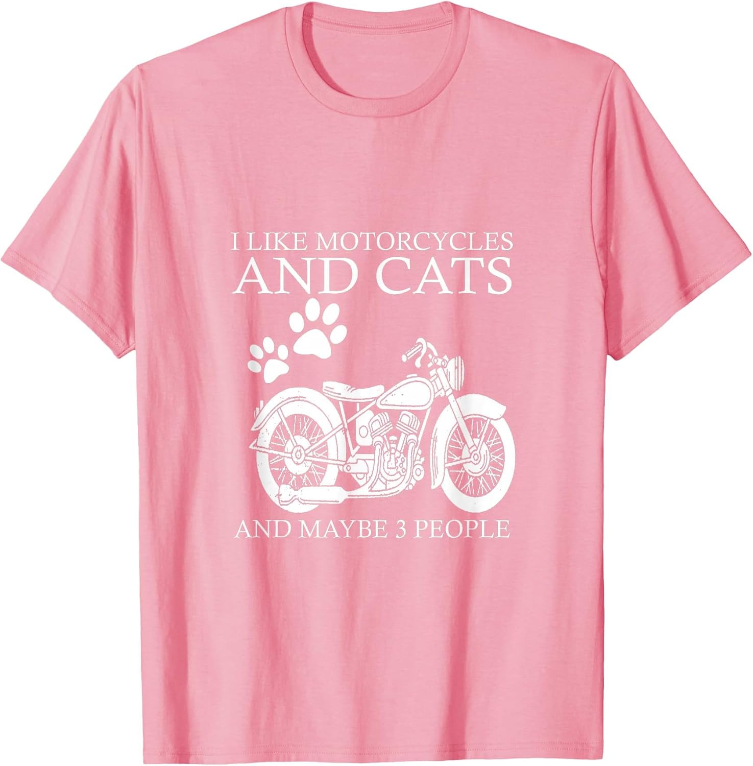 I Like Motorcycles and Cats and Maybe 3 People