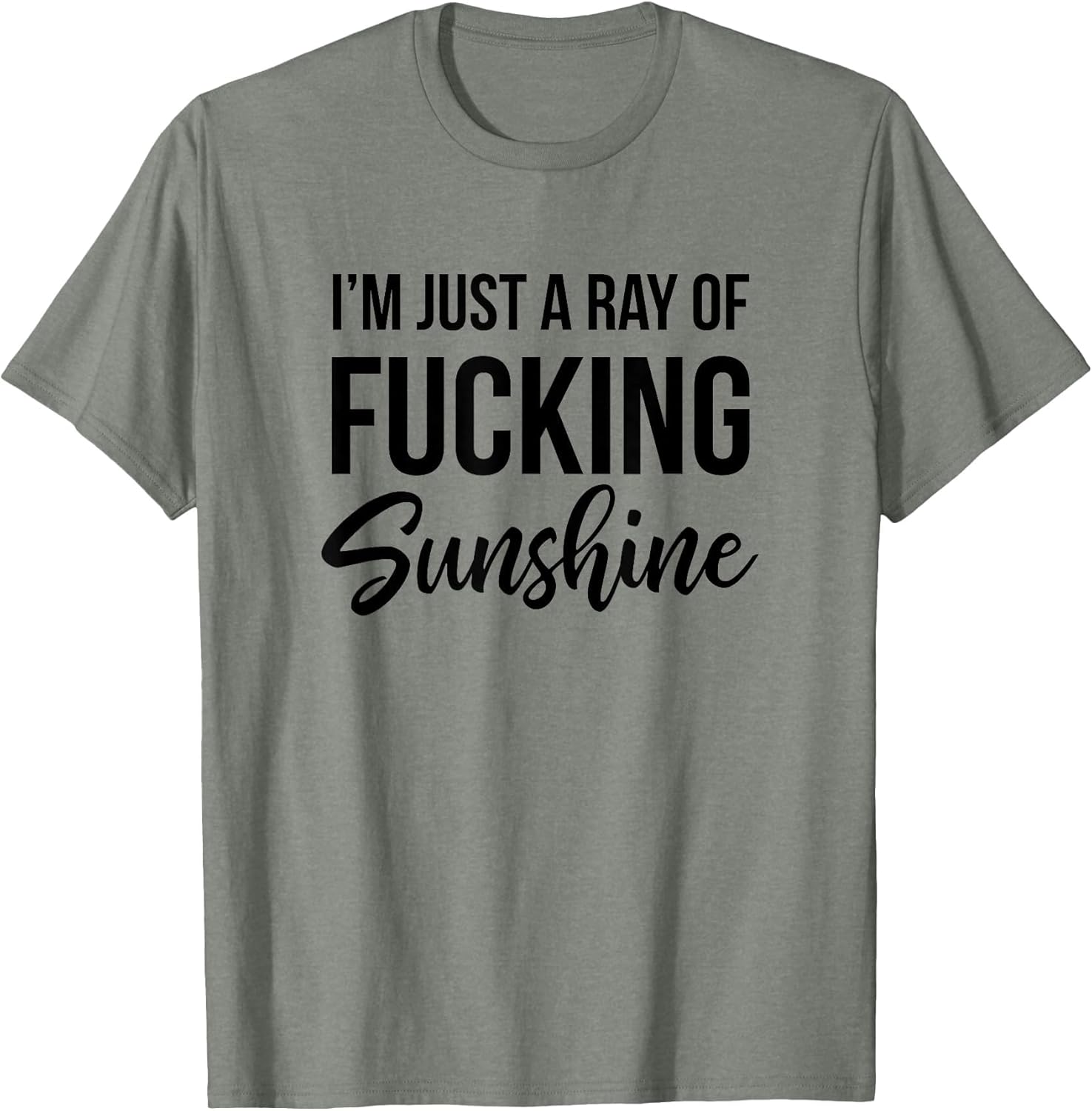 I'm Just a Ray of Fucking Sunshine Funny Sarcastic