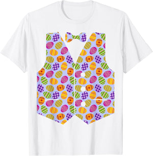 Easter Eggs Vest and Bow tie Bunny Costume