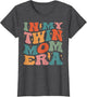 in My Twin Mom Era Mom of Twins Mother's Day Groovy