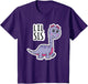 Kids Little Sister Dinosaur Lil Sis Super Cute Dino Brontosaurus