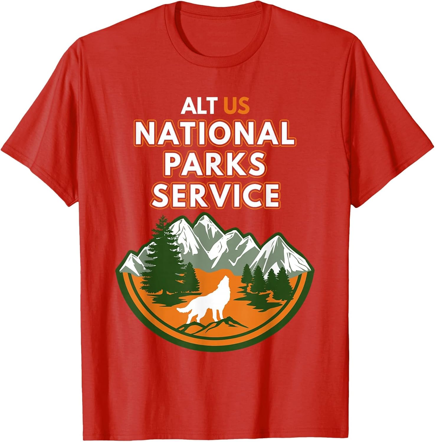 Resist - Alt US National Parks Service T Shirt