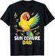 Sun Conure Dad Funny Parrot Bird Lover Men