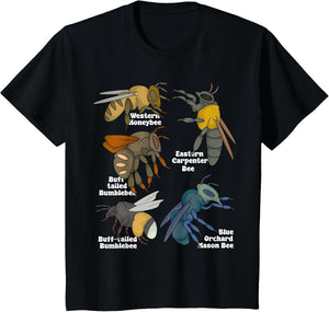 Bumble Bee Lover Kids Bee Species Bee Keeping Bees