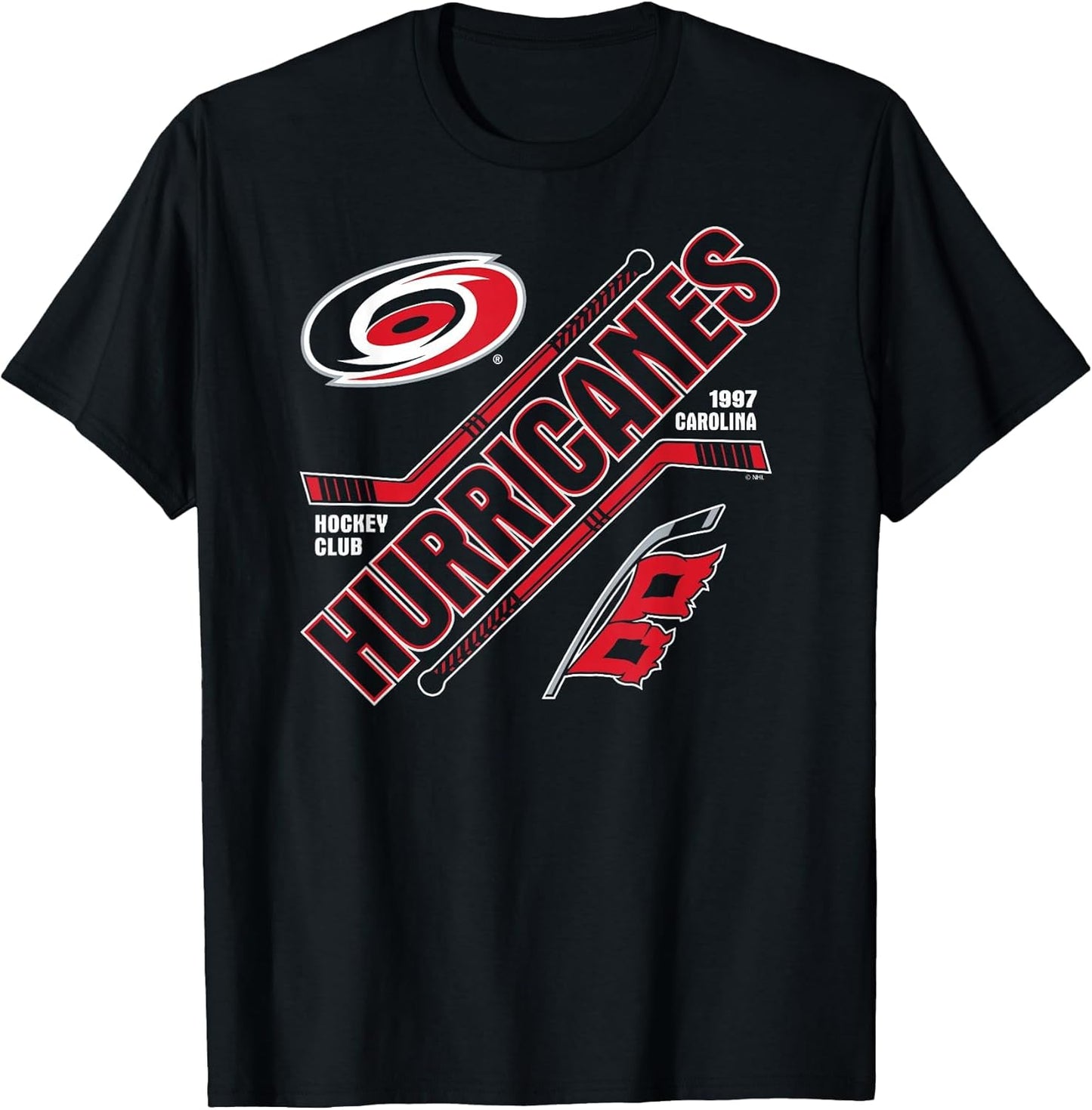Carolina Hurricanes Force Black Officially Licensed