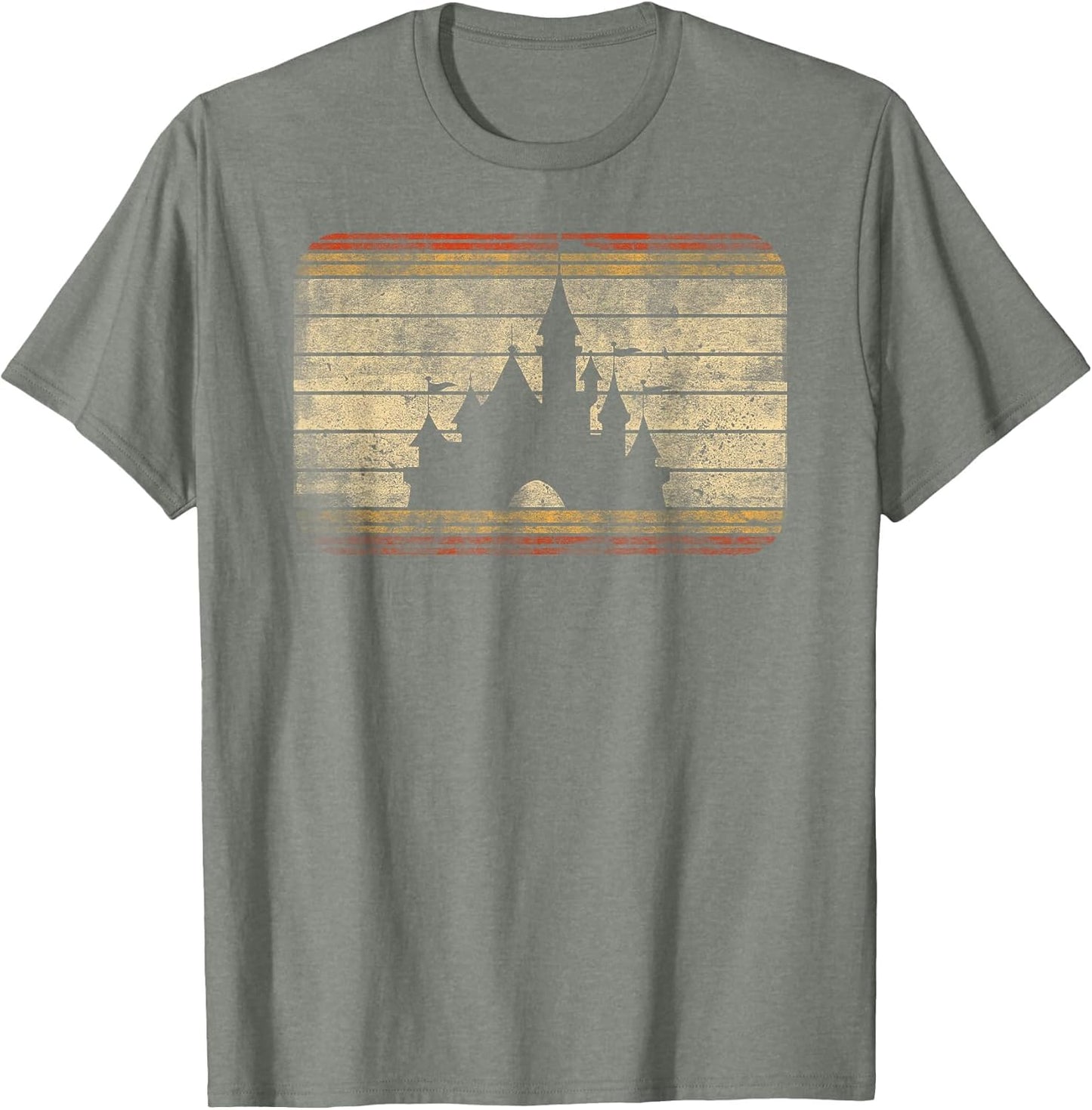 Magic Theme Castle Kingdom Amusement Park Retro 80's