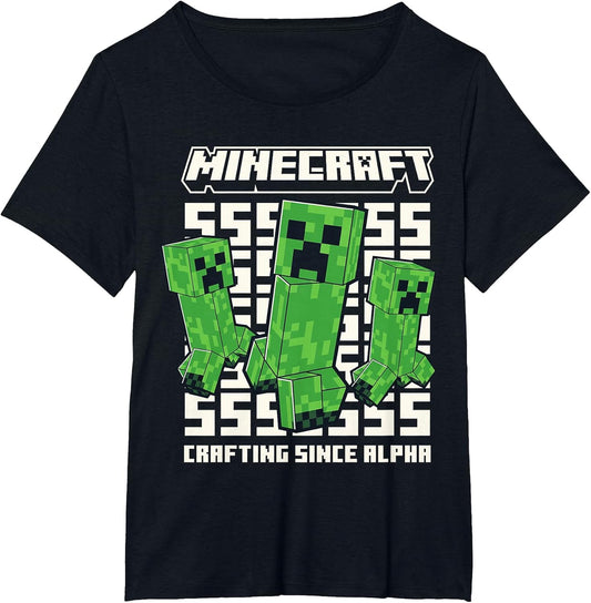 Minecraft Creeper Crafting Since Alpha Retro
