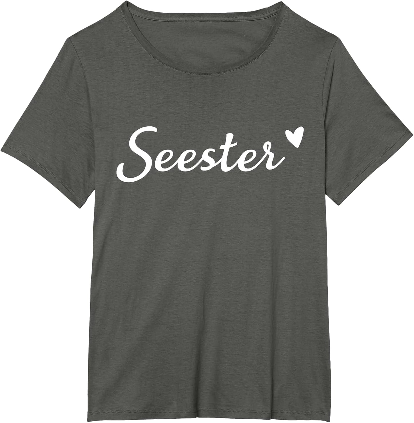 Seester Cute Heart Funny Sister Mother's Day