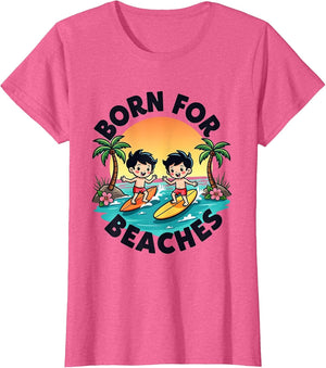 Born for Beaches Hawaiian Boys Tropical Design