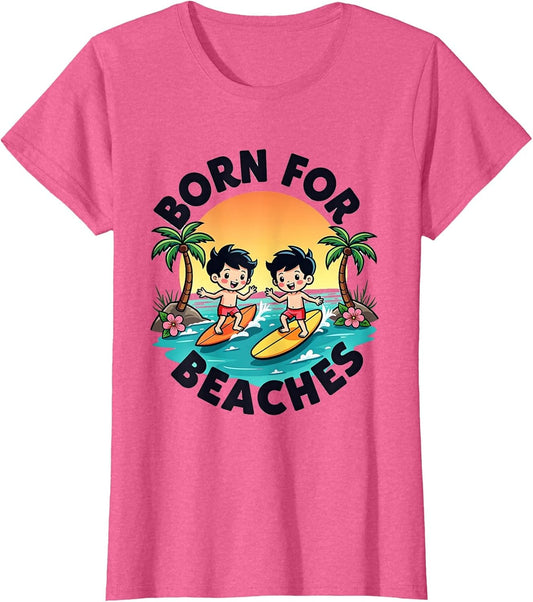 Born for Beaches Hawaiian Boys Tropical Design