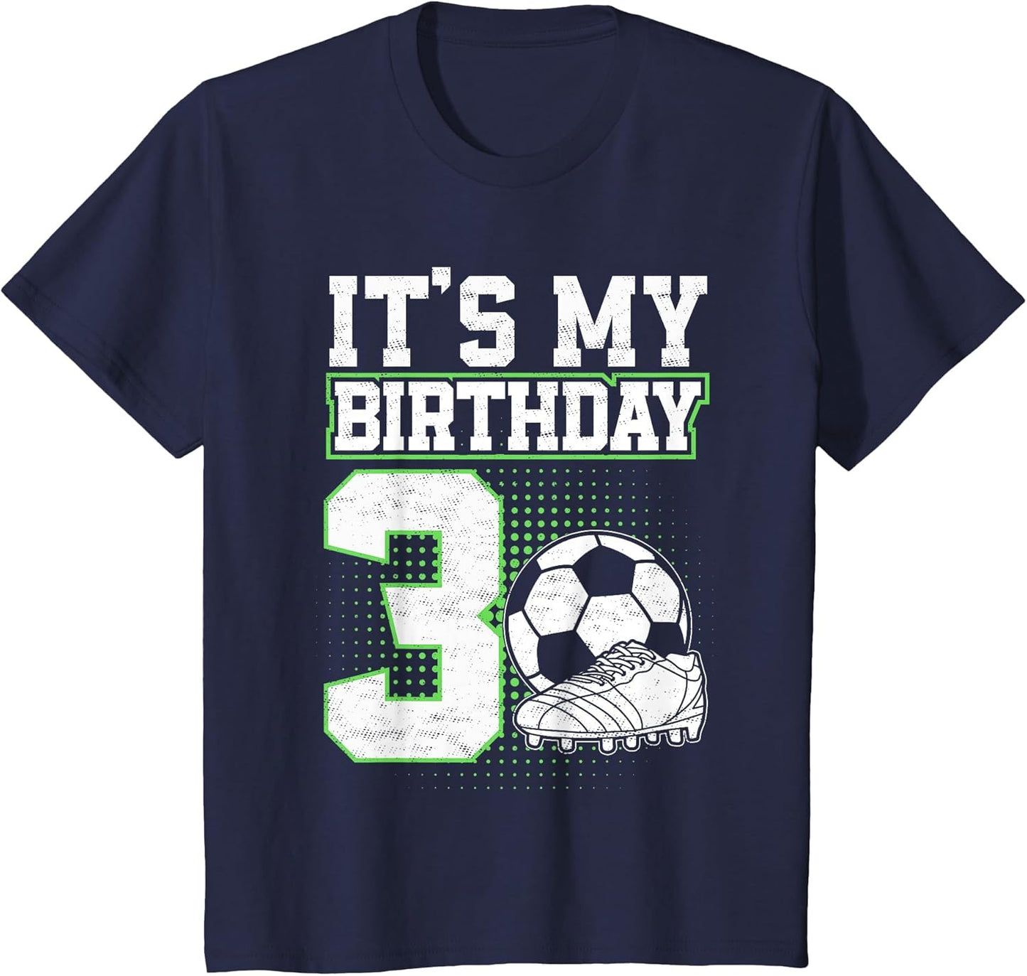 Kids 3 Year Old Soccer Boy Its My 3rd Birthday Soccer Ball
