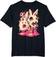 Psychedelic Creepy Horror Bunny Rabbit Goth Horror Weirdcore