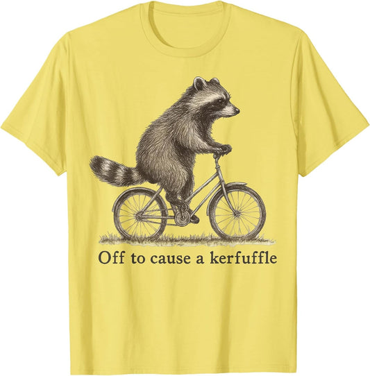 Off to Cause A Kerfuffle Raccoon