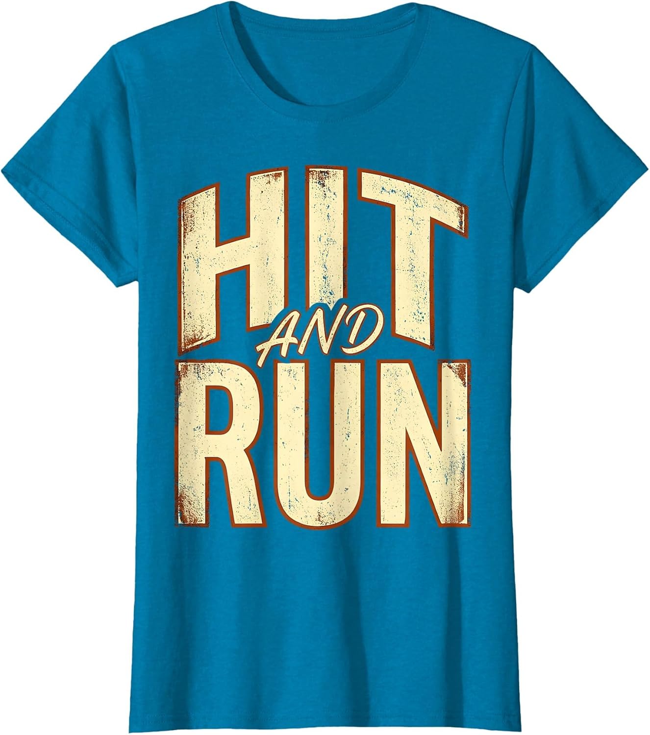 Hit and Run Baseball Graphic Design